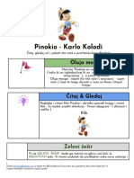 Primjerak ZELENI ŠEŠIR - ZADACI - PInokio, Karlo Kolodi