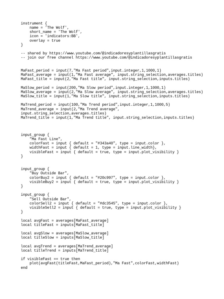 Script de Trading 