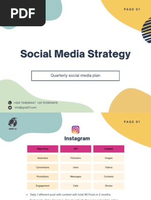 Social Media Strategy
