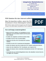 PDF-Dateien Für Das Internet Aufbereiten