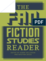 The Fan Fiction Studies Reader by Karen Hellekson Kristina Busse