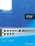 manual focusrite saffire pro 26 io