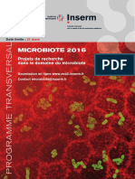 Inserm Aap Microbiote 2016