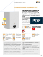 Ficha Catalogo Tarifa Digital FERROLI_FORCE W estanca