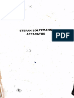 Stephan Boltzman Constant Laboratory Manual