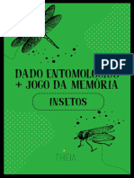 Artrópodes - Dado Entomologico Insetos