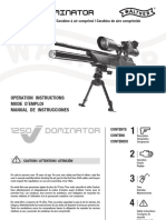 Walther 1250 Dominator Manual