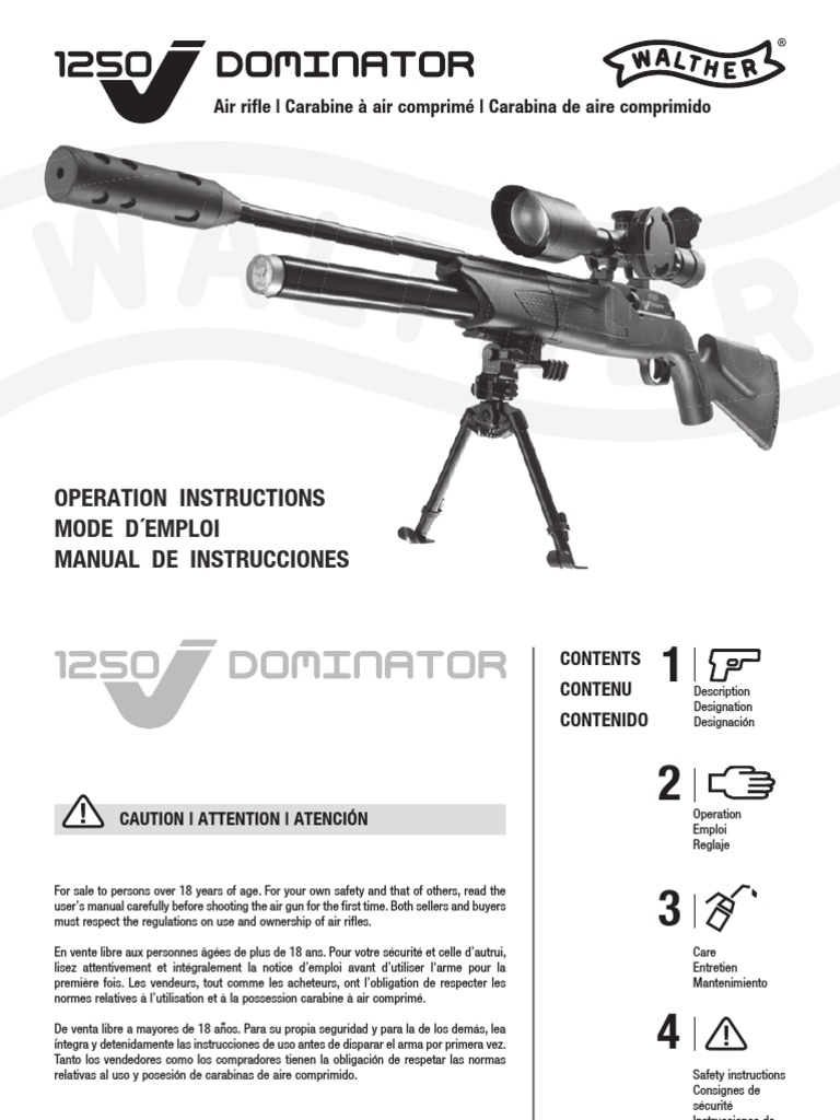 Walther Lever Action - Carabine à plomb