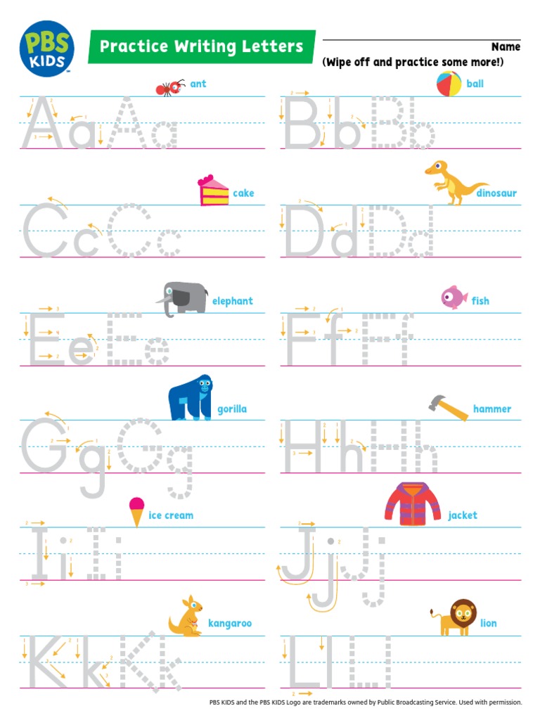 Alphabet Handwriting | PDF
