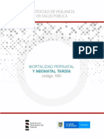 PROTOCOLO Mortalidad Perinatal Neonatal