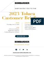 INVITATION_Bombardier Toluca 2023 Customer Briefing
