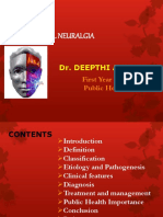 Trigeminal Neuralgia: Dr. Deepthi Athuluru