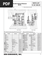 Sew Part List R97 - en | PDF | Gear | Valve