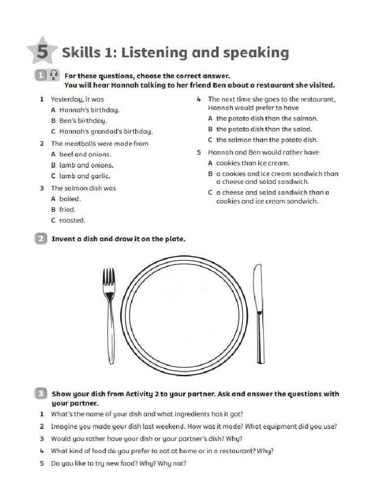 Steps In English Unit 5 Test