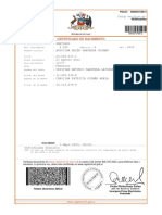 Certificado Agustina Saavedra