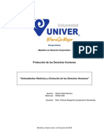 1.1 (Antecedentes Históricos y Evolución de Los Derechos Humanos)