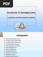 Introduction To Operating System