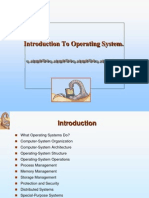 Introduction To Operating System