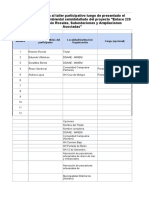 Formato Excel Pariñas