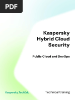 Kaspersky Hybrid Cloud Security: Public Cloud and Devops