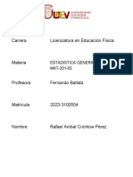 Tarea Practica de Estadistica I PDF