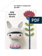 Dedo de Conejo Muneca Amigurumi Patrones Gratis PDF