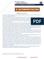 Análisis e Interpretación para Quinto Grado de Primaria Tarea de Estra para Terminar