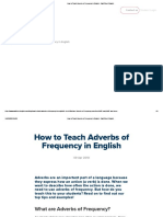 How To Teach Adverbs of Frequency in English - Wall Street English