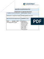 Informe de Evaluacion