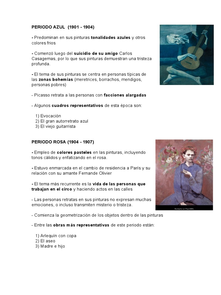 Periodo Azul | PDF | Clásicos