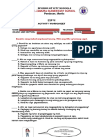 Esp Worksheet Activity 1 Q4