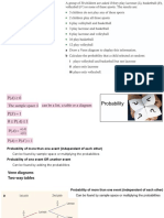 Venn Diagrams and Two Way Tables