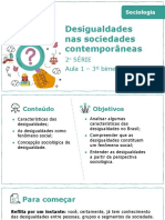 Aula 1 - Desigualdades Nas Sociedades Contemporâneas