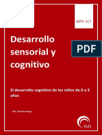 El Desarrollo Sensorial y Cognitivo 1