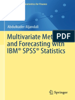 (Statistics and Econometrics for Finance) Abdulkader Aljandali (auth.) - Multivariate Methods and Forecasting with IBM® SPSS® Statistics-Springer International Publishing (2017)