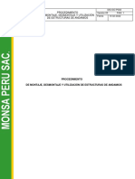 Procedimiento General de Montaje Desmontaje y Utilización de Estructuras de Andamios. REV 05 SIG