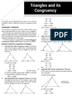 NTSE Traingles and Congruency