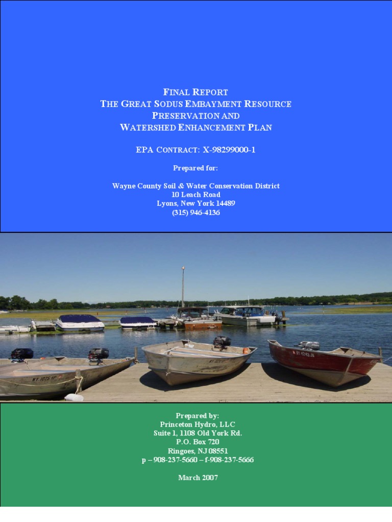 Great Sodus Embayment Resource Preservation and Watershed Enhancement