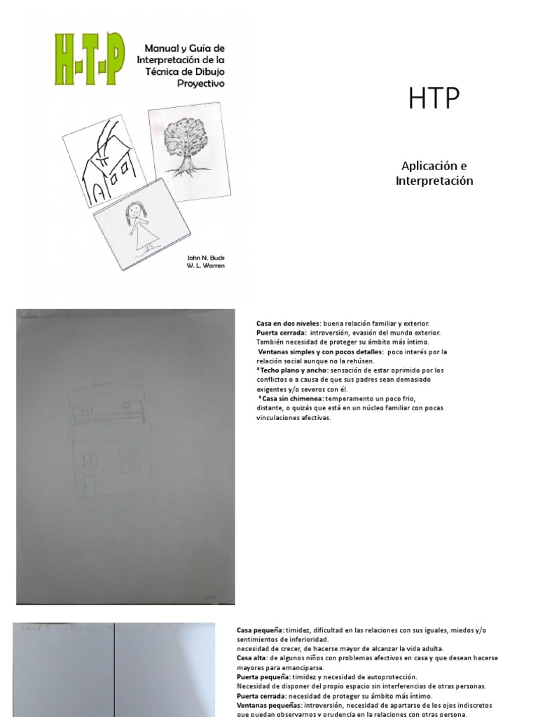 Interpretación HTP | PDF