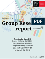 MKT20019 A3 Group Report