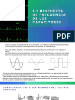 3.2 Respuesta de Frecuencia de Los Capacitores