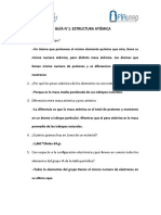 Guía n1 Estructura Atómica