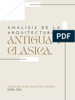 Preguntas Introductorias. Análisis de La Arquitectura Antigua y Clásica.