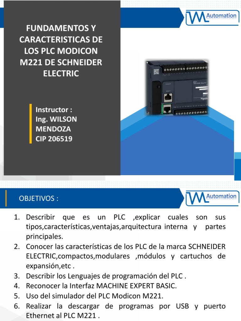 Fundamentos y Caracteristicas de Los PLC SE-1 | PDF | Informática