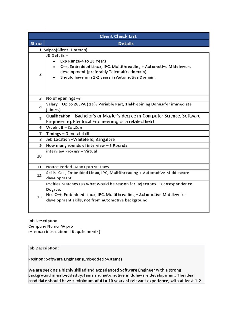 C++, Embedded Linux, IPC, Multithreading + Automotive Middleware