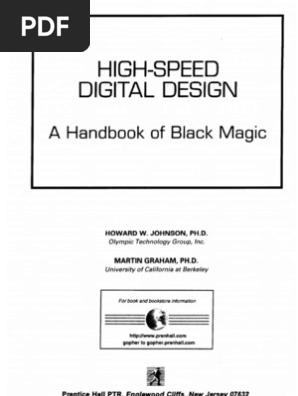 High-Speed Digital Design - A Handbook of Black Magic | PDF