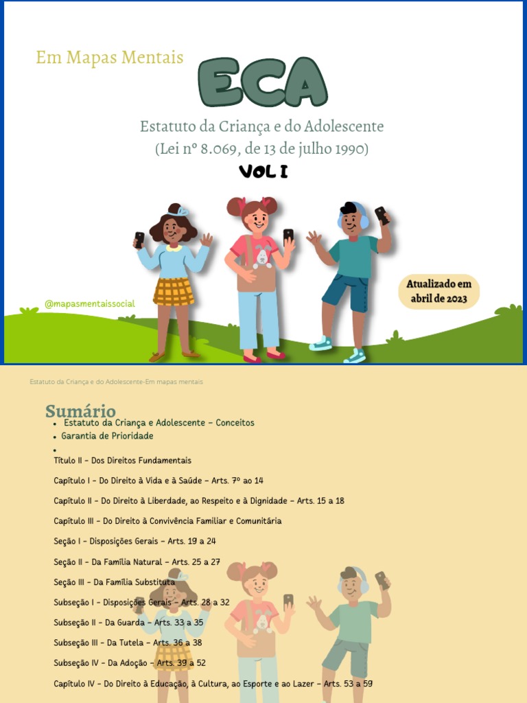 Estatuto da Criança e do Adolescente (1) | PDF