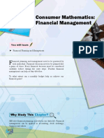 Chapter 10 Consumer Mathematics (Financial Management)