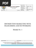 Distribution Management Module 1