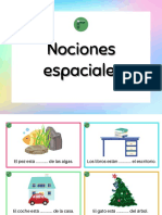 Pack Tarjetas Nociones Espaciales